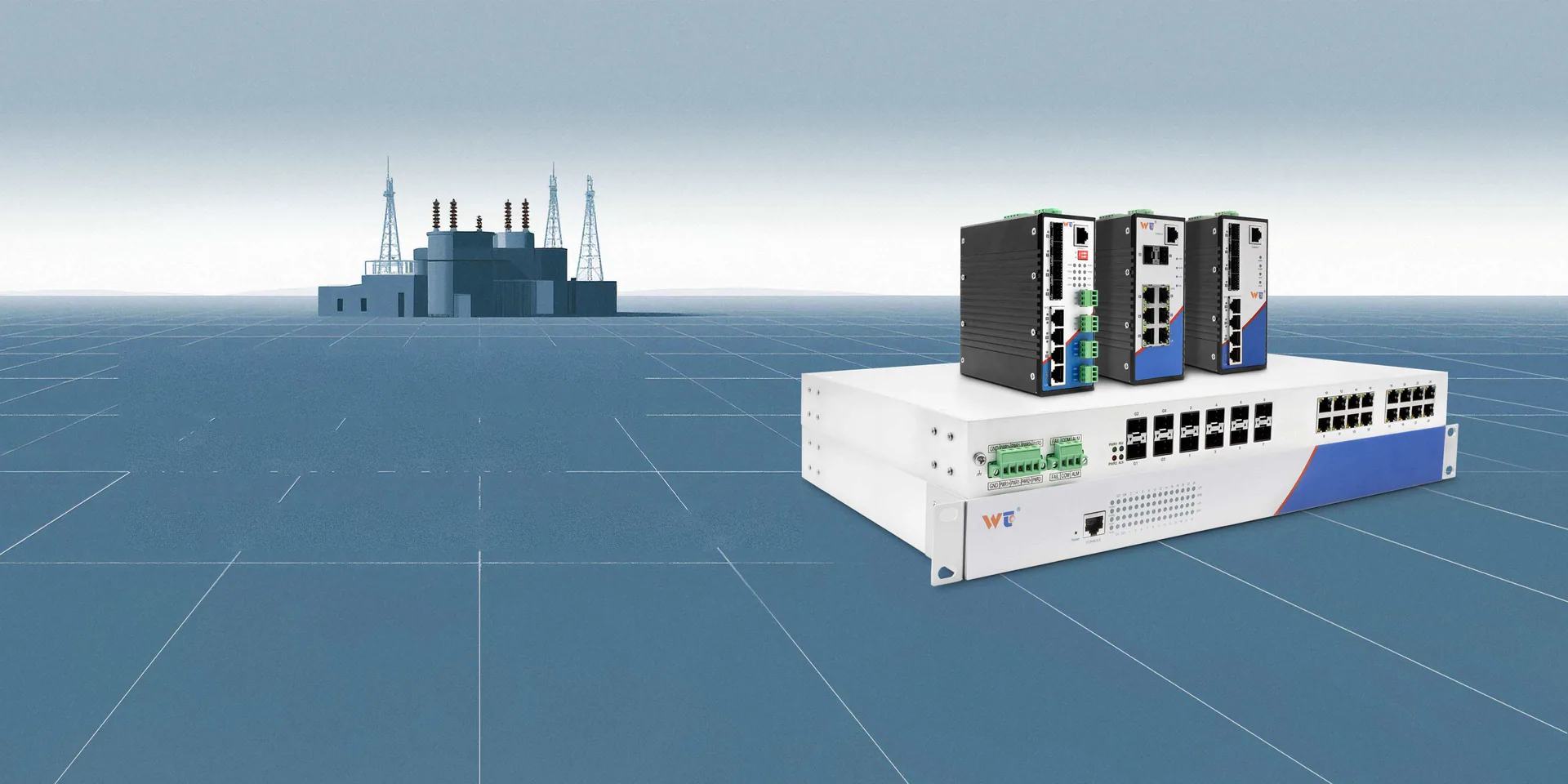Switch công nghiệp cho lưới điện phân phối