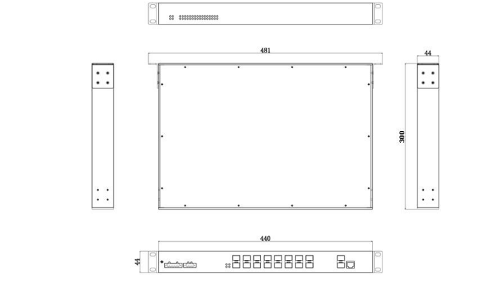 CM-6016P3-N-G16 Product Dimensions (mm)