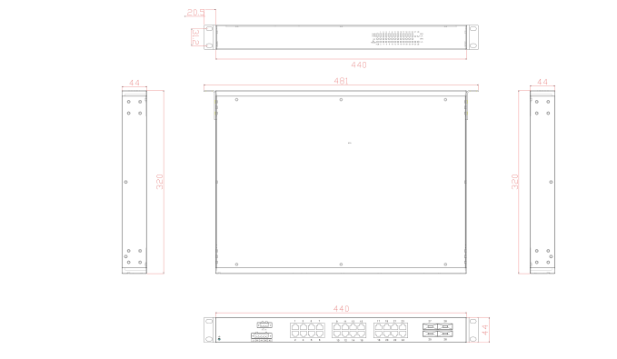 CM2028L-4F24T Product Dimensions (mm)
