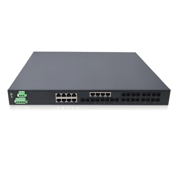CM2024-12F12T Rack-Mounted Unmanaged Switch