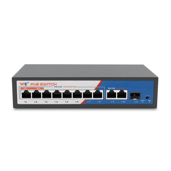 CM2511-1GF10GT-8POE 100/1000Mbps Switch