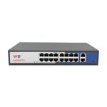 Switch 100/1000Mbps Wintop CM2518-2GT16T-16POE 1