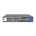 Switch 100/1000Mbps Wintop CM2526-2GT24T-24POE 1