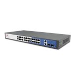 Switch 100/1000Mbps Wintop CM2528-2GF26GT-24POE 2