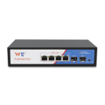 Switch 2.5G Wintop CM256-2WF4GT-4POE 1