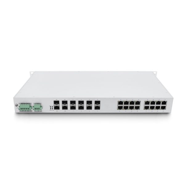 Switch tự chủ quản lý Layer 2 gắn rack Wintop CM6000-4GF8F16T-GN