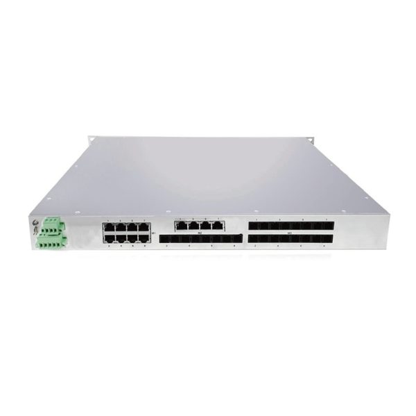 CM6024-12F12T Layer 2 Rack-Mounted Managed Switch