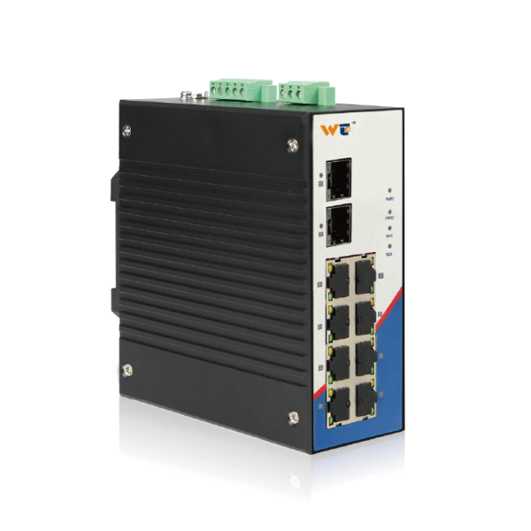 Switch không quản lý gắn ray DIN Wintop RS2010-2GF8GT