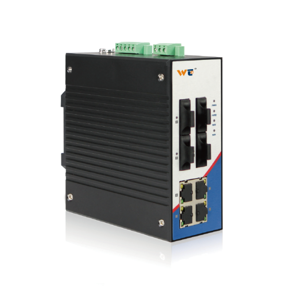 Switch không quản lý gắn ray DIN Wintop RS208-4F4T