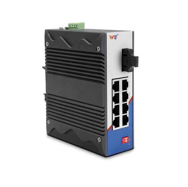 RS239-1F8T (1×9) Smart DIP-Switch Ethernet Switch