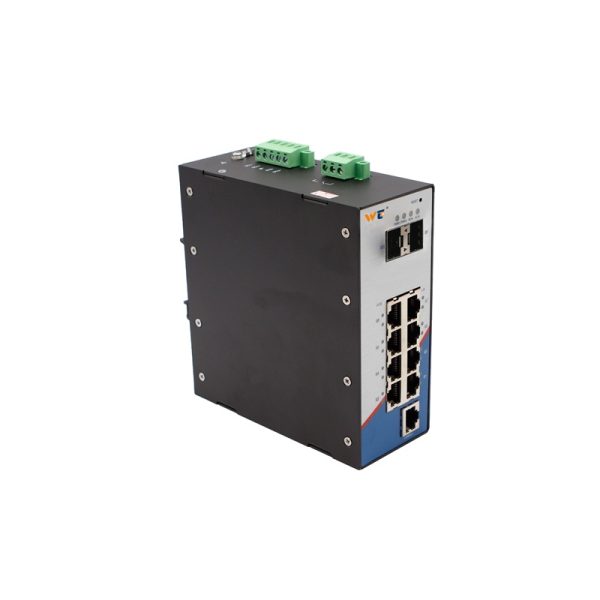 RS6110-2GF8GT-8POE Layer 2 Rail-Mounted Managed Switch